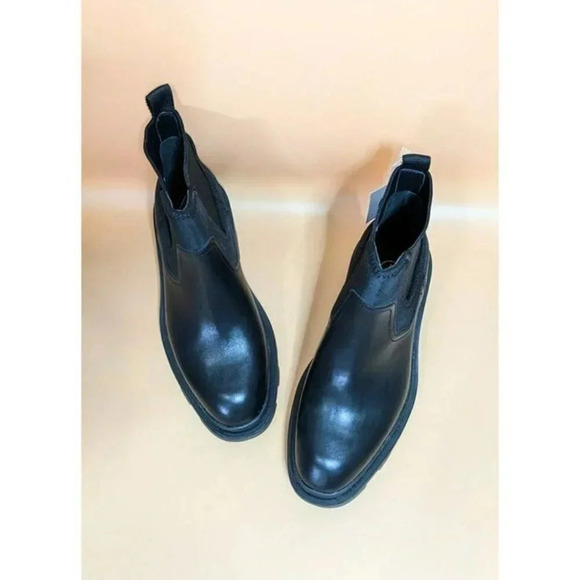 ASH Metro Women Black Color Leather Chelsea Ankle Boot Size 35 M - Picture 5 of 9